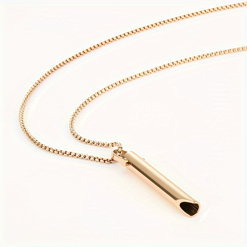 Positive Breathing Necklace Meditation Deep Breathing Sedation Tools