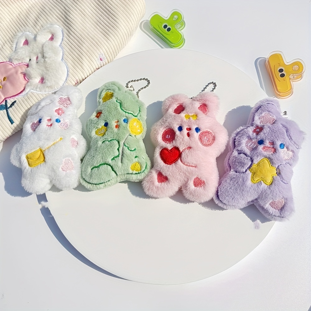 Cute Bunny Pendant Plush Bag Accessory Keychain Pendant Doll Cute