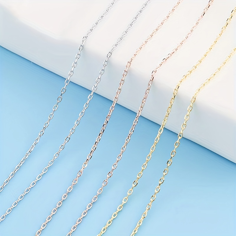  Stainless Steel Necklace Extender Chain Adjustable