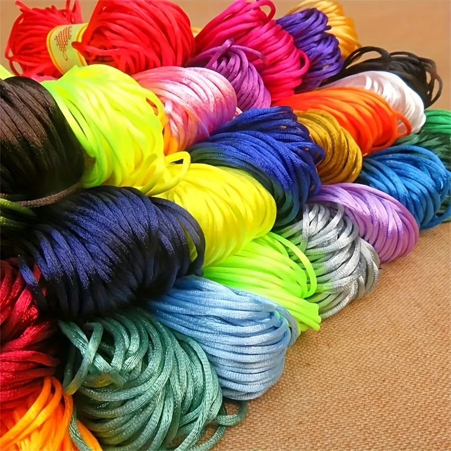 About 46 Meters Multicolor Nylon Thread For Diy Beading - Temu