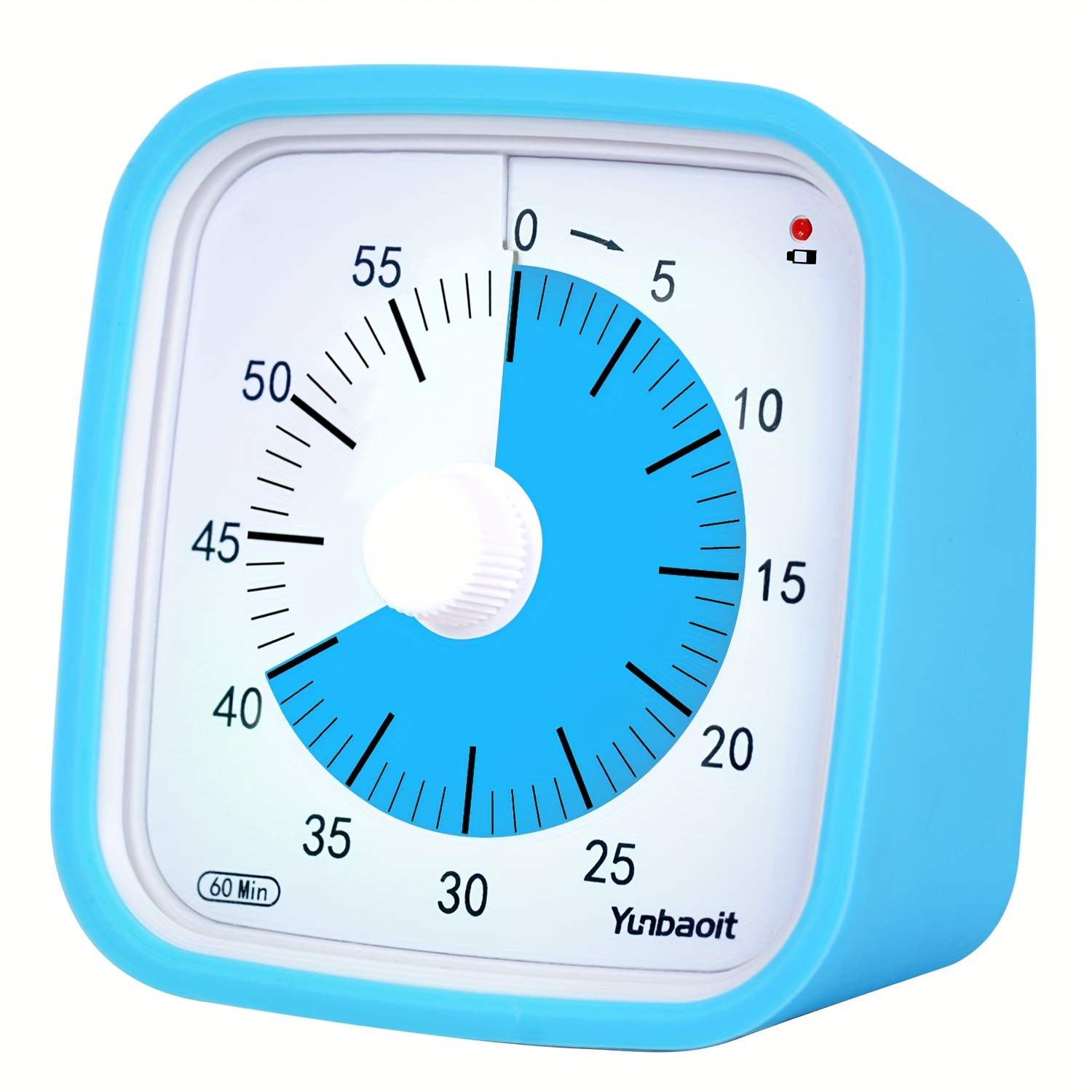 60 Minute Visual Timer Digital LED Light Countdown Time Kids