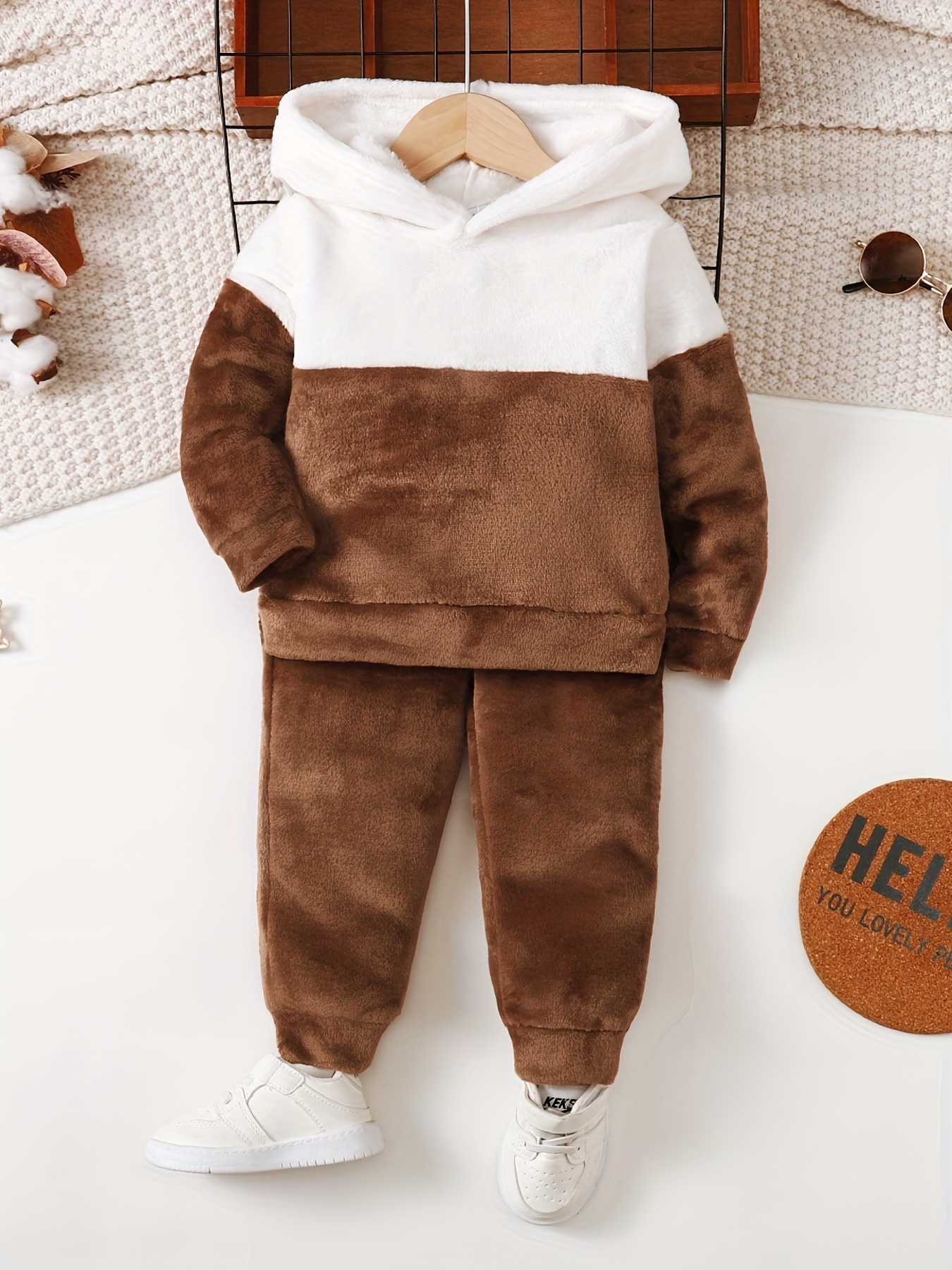 Children Toddler Baby Boy's Basic Thermal Hooded - Temu Canada
