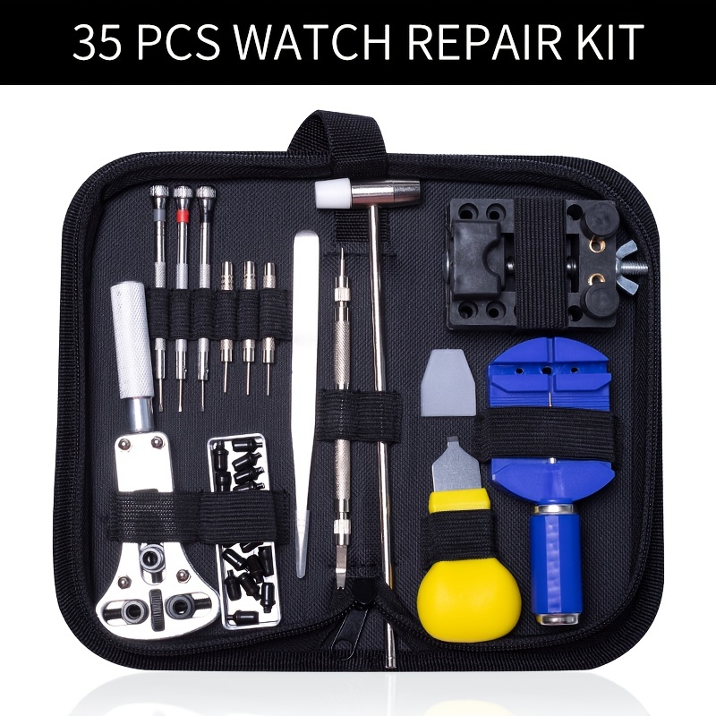 New,12Pcs.Case Holder,Opener,Screwdriver,Knife,Watch Repair Tools