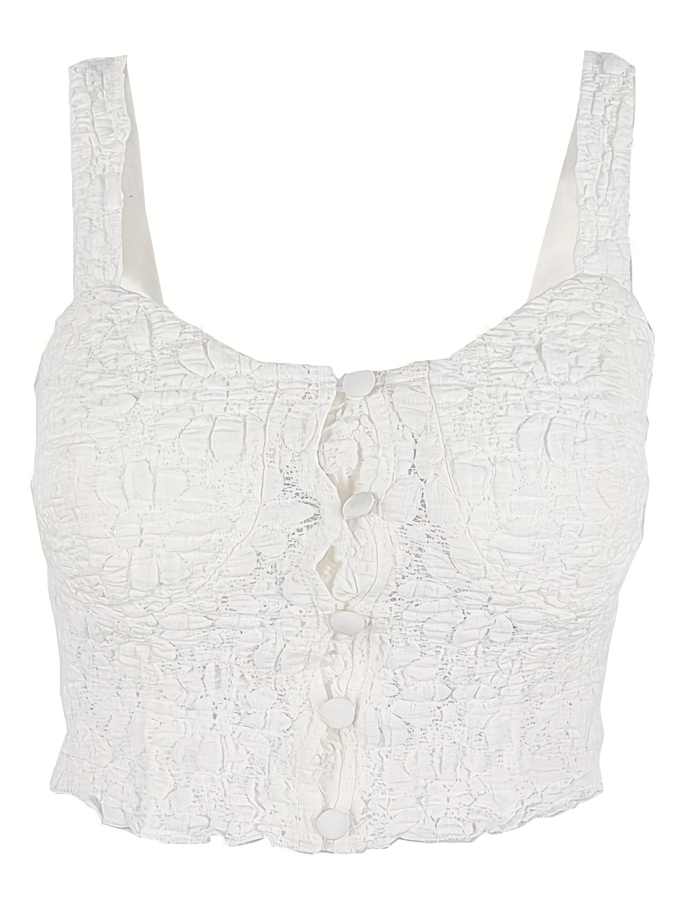Contrast Lace Spaghetti Strap Top, Y2K Crop Sleeveless Cami Top For Summer,  Women's Clothing
