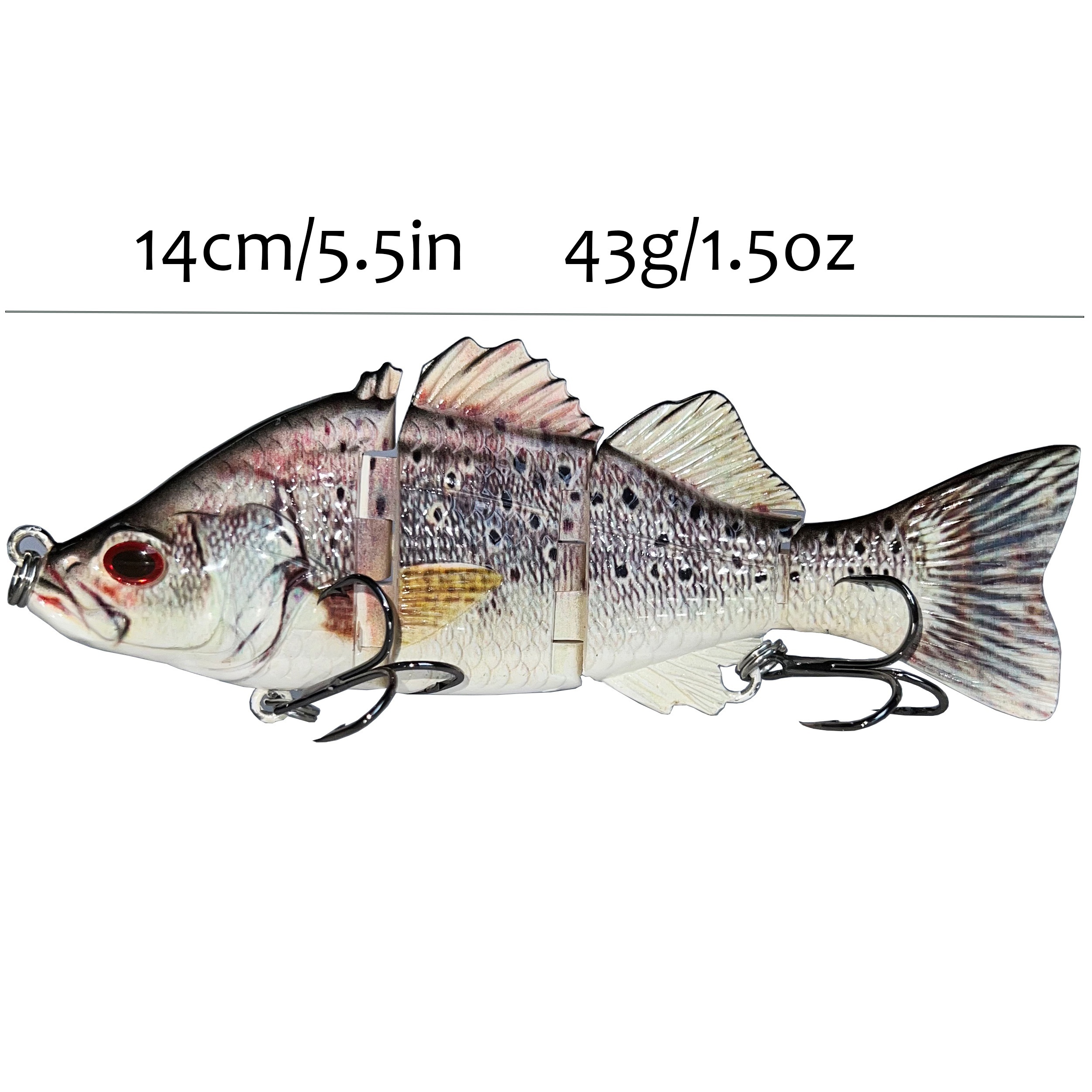 Elbourn 25Pcs/Set Soft Bionic Fishing Lure, Plastic Fishing Lures