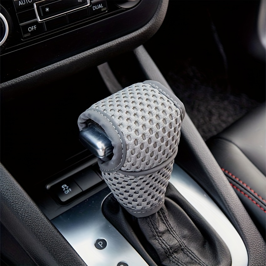 1pc Car Shift Knob Cover, Gear Shift Non Slip Grip Handle Protective  Covers, Universal Gear Automatic Car Interior Accessories