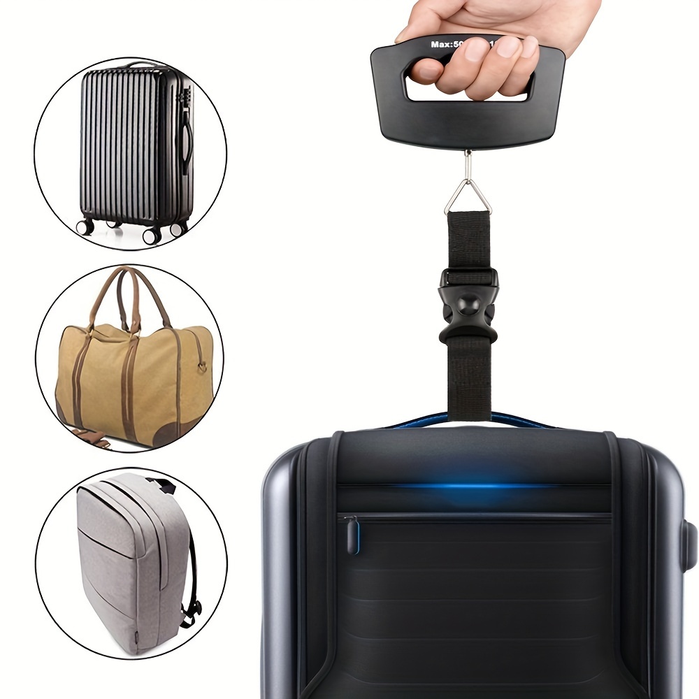 Digital Luggage Scale Weighing Family Luggage Handheld - Temu