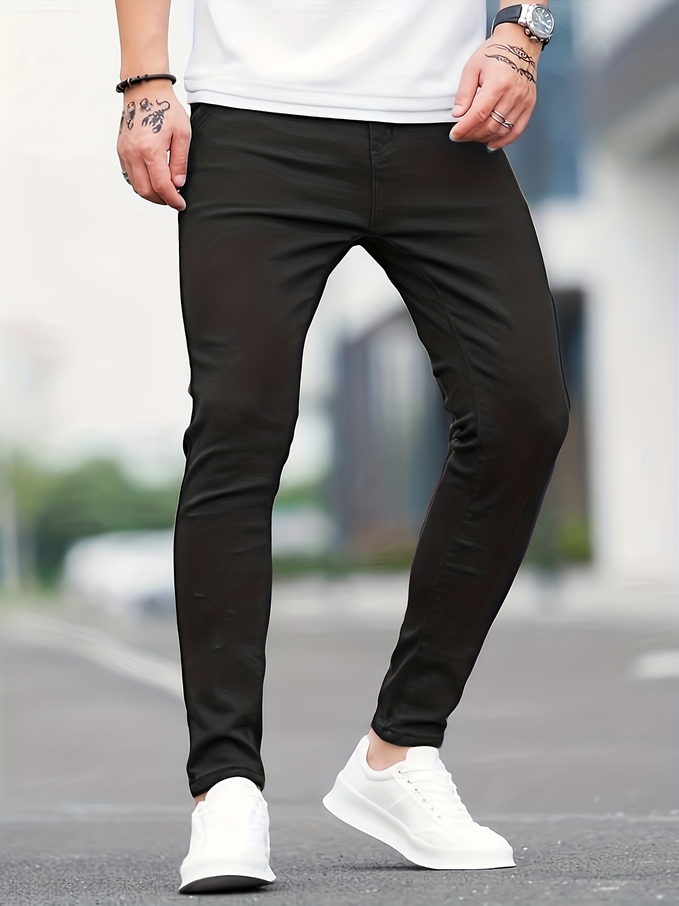 Black Formal Pants - Temu