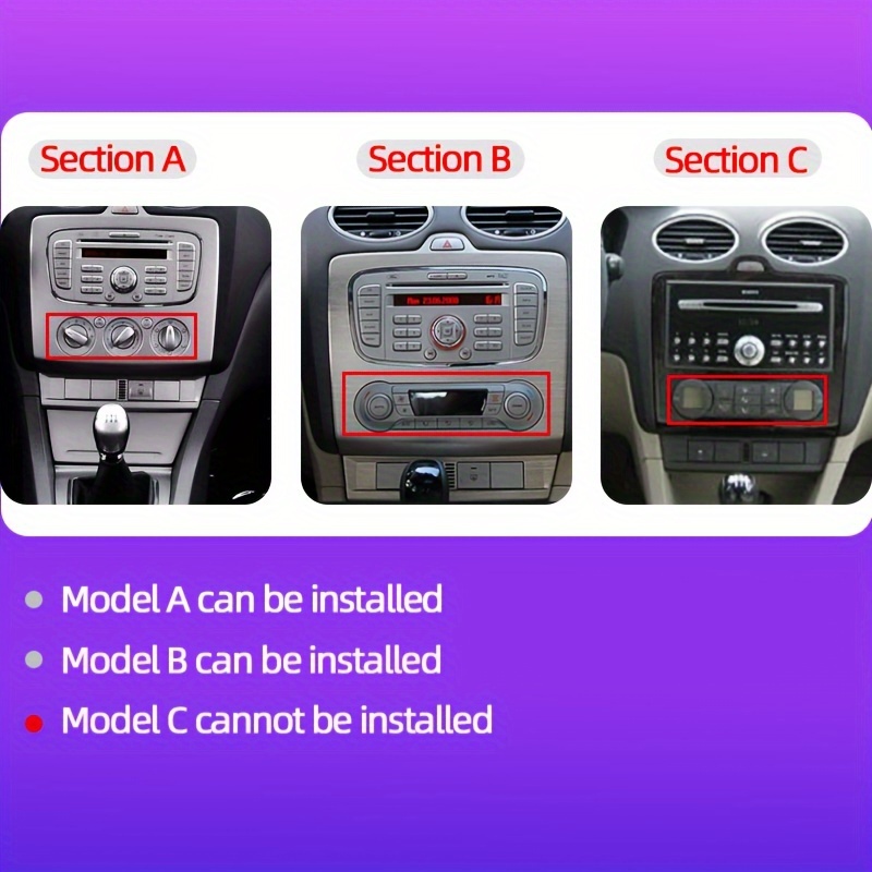 Gps pantalla vertical para Ford Focus 2 3 Mk2 Mk3 2004 2005 2006 2008 2009  2010 2011 Car Radio Android Auto Stereo 4g Lte Fm Dsp