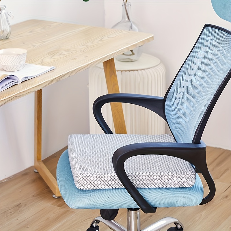 4d Fiber Air Cushion Sedentary Soft Cushion, Comfortable And Breathable Pillow  Cushions Office Chair Cushion Hip Pain Relief - Temu