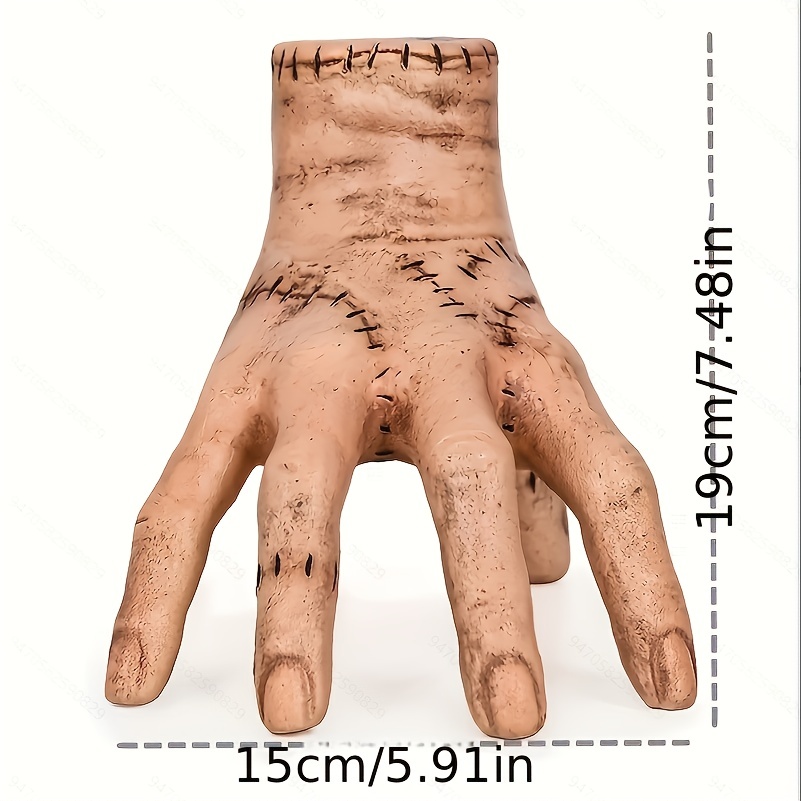 Fake Hand Halloween Toys，Fake Hand Scary Props Decorations Toys, Cosplay  Hand, Creative Small Gift