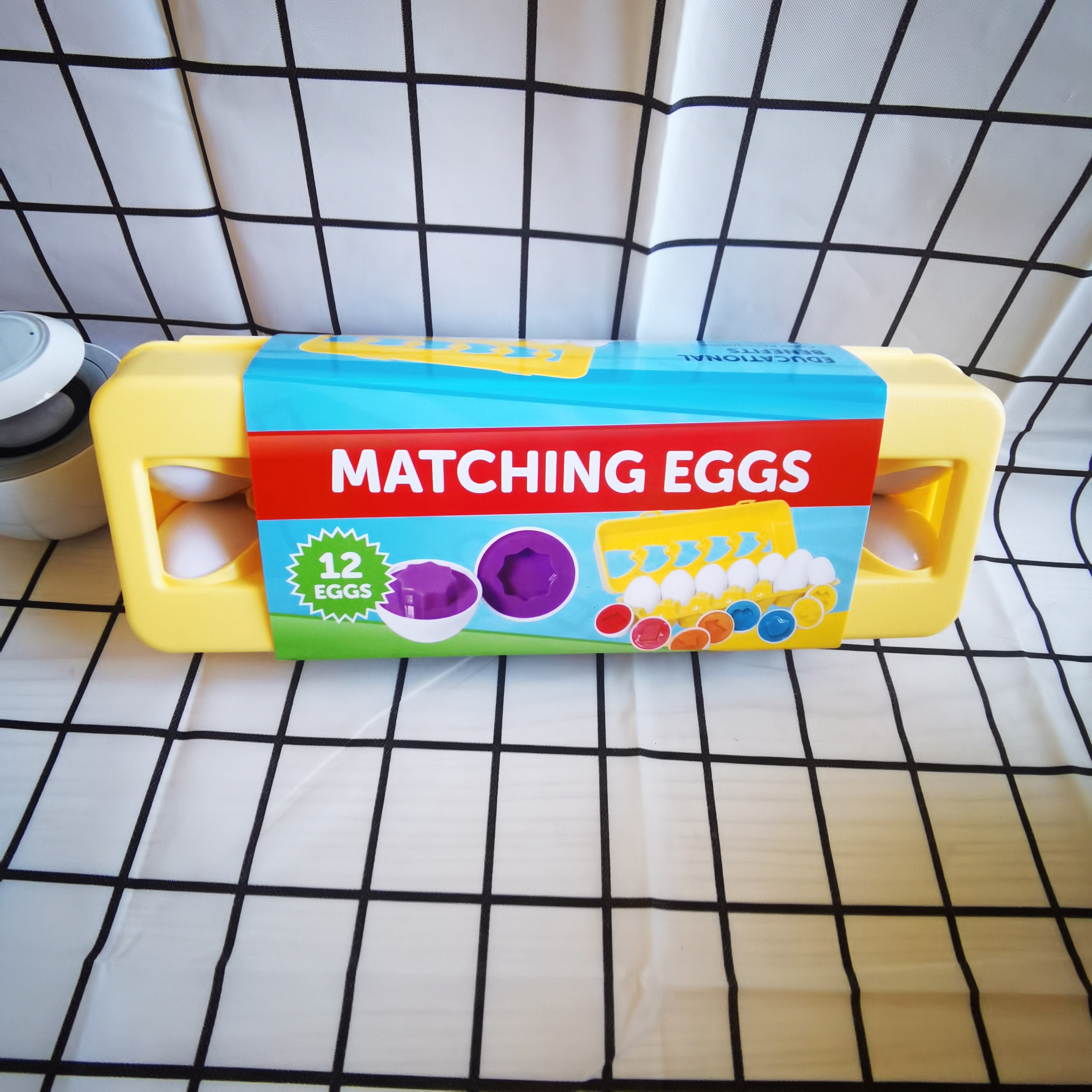 Acheter Jouets d'œufs de Pâques en poulet pour tout-petits, trieur de  formes de jeu de correspondance des couleurs avec 6 œufs jouets pour  enfants, jouets Montessori, cadeaux de Pâques pour filles, garçons