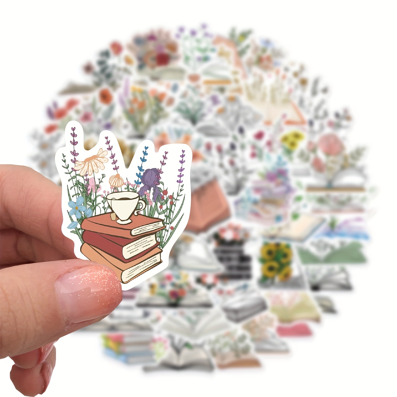Book Stickers reading Stickers bookish book Stickers Water - Temu