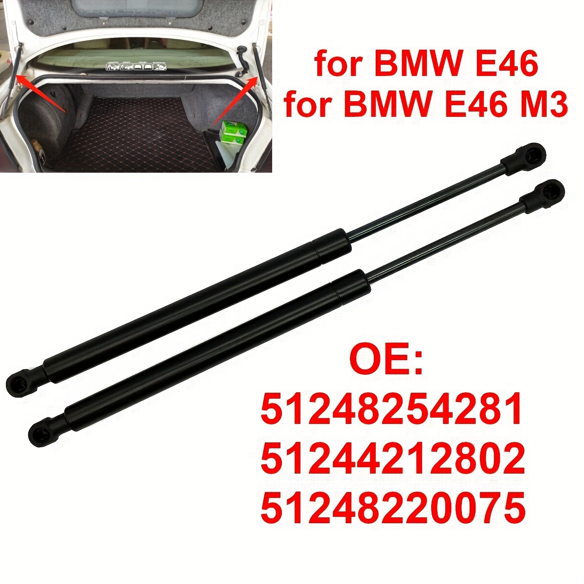Handle Tailgate Rear BMW Serie 5 E60 E61 From 2003 A 2010 New