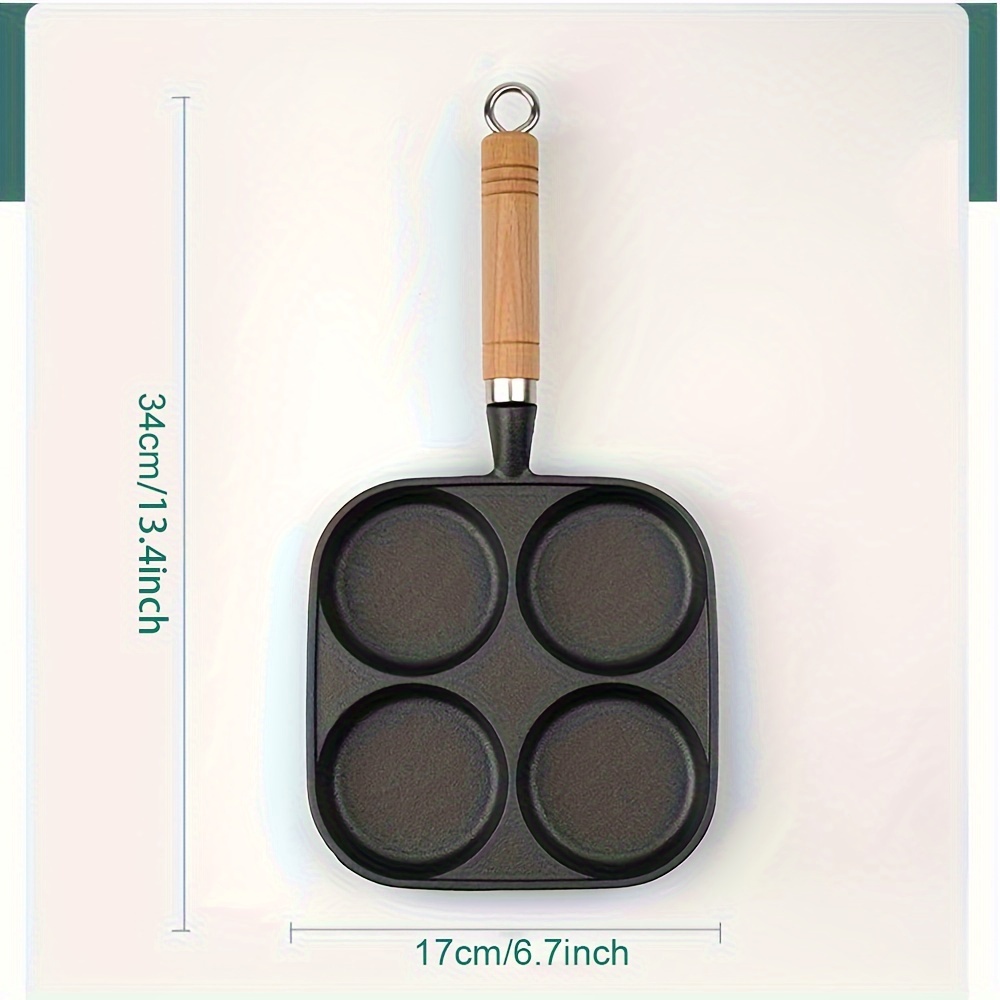 Cast Iron Omelet Pans Skillet Frying Pan With Drip spouts - Temu