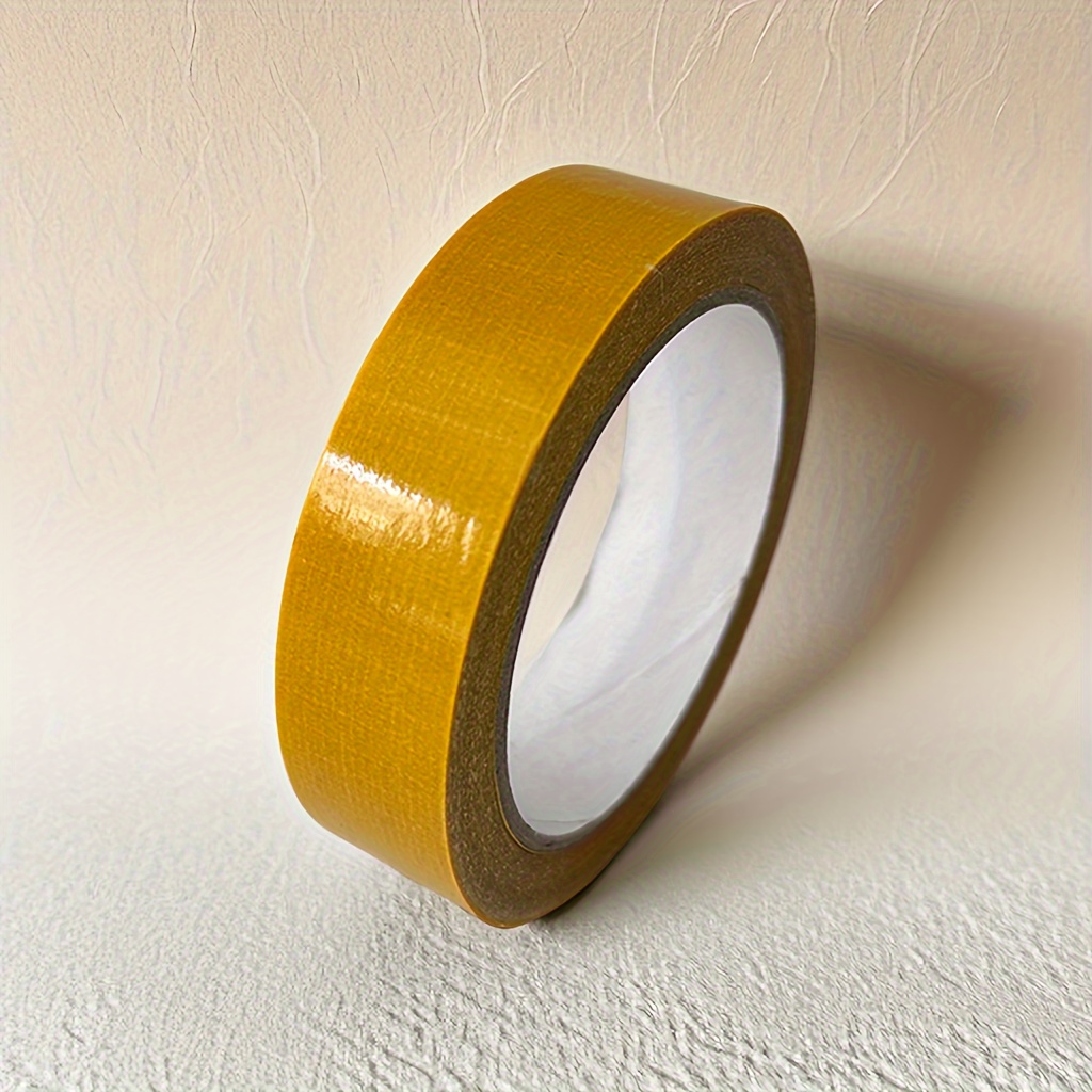 1 roll Double Sided Tape Heavy Duty, 1.97inch x 66ft(20m) Super Sticky  Clear Tape Fabric Double Sided Adhesive Tape Strong Wall Double Sided Tape  with Fiberglass Mesh for Walls : : Tools