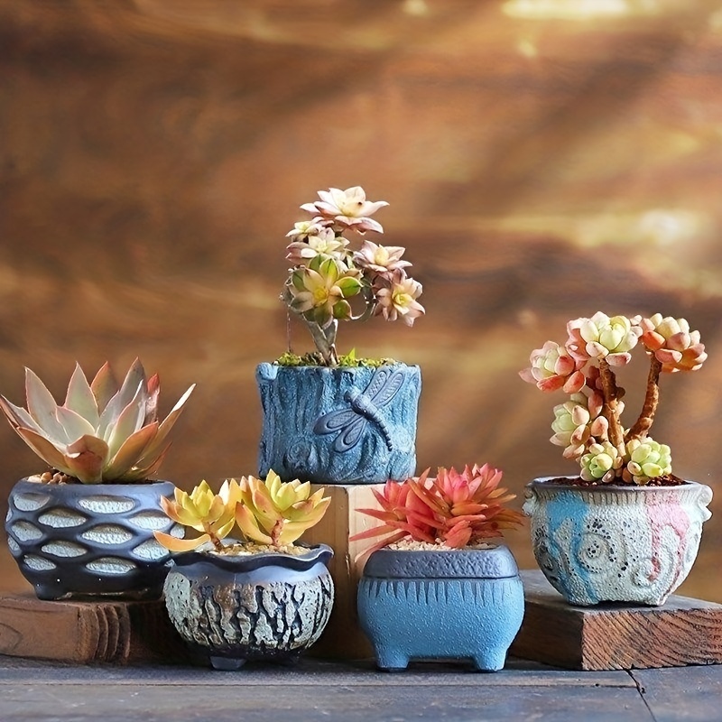 Jarrón de cerámica moderno, maceta floral, jarrones decorativos