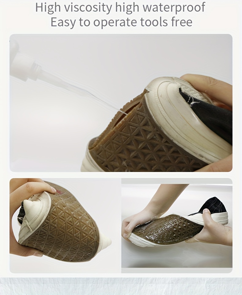 Repair Shoe Glue For Leather Shoes, Sports Shoes, Sandals, Slippers,  Sneakers, Firm And Waterproof, Repair Glue, Peeling, Cracking, Bonding,  Repairing Shoes With Glue - Temu