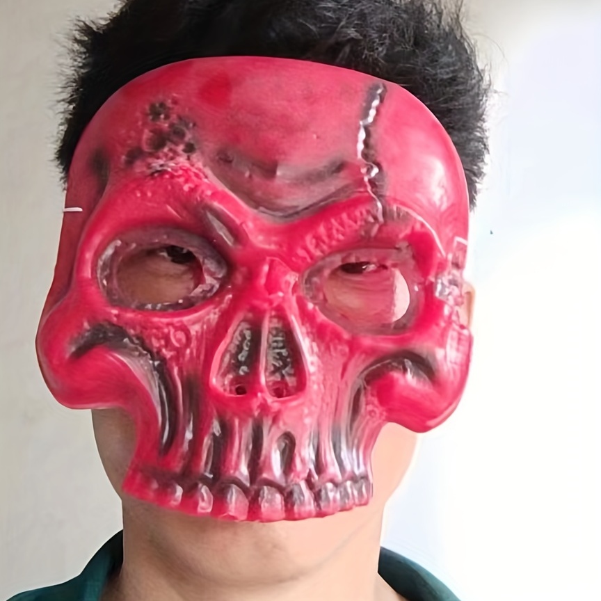Disfraz de máscara para payaso Joker Cosplay Máscara de Látex Sonrisa  Hombre con Cabello Verde Largo para Halloween Adulto Disfraz de Horror  Máscaras