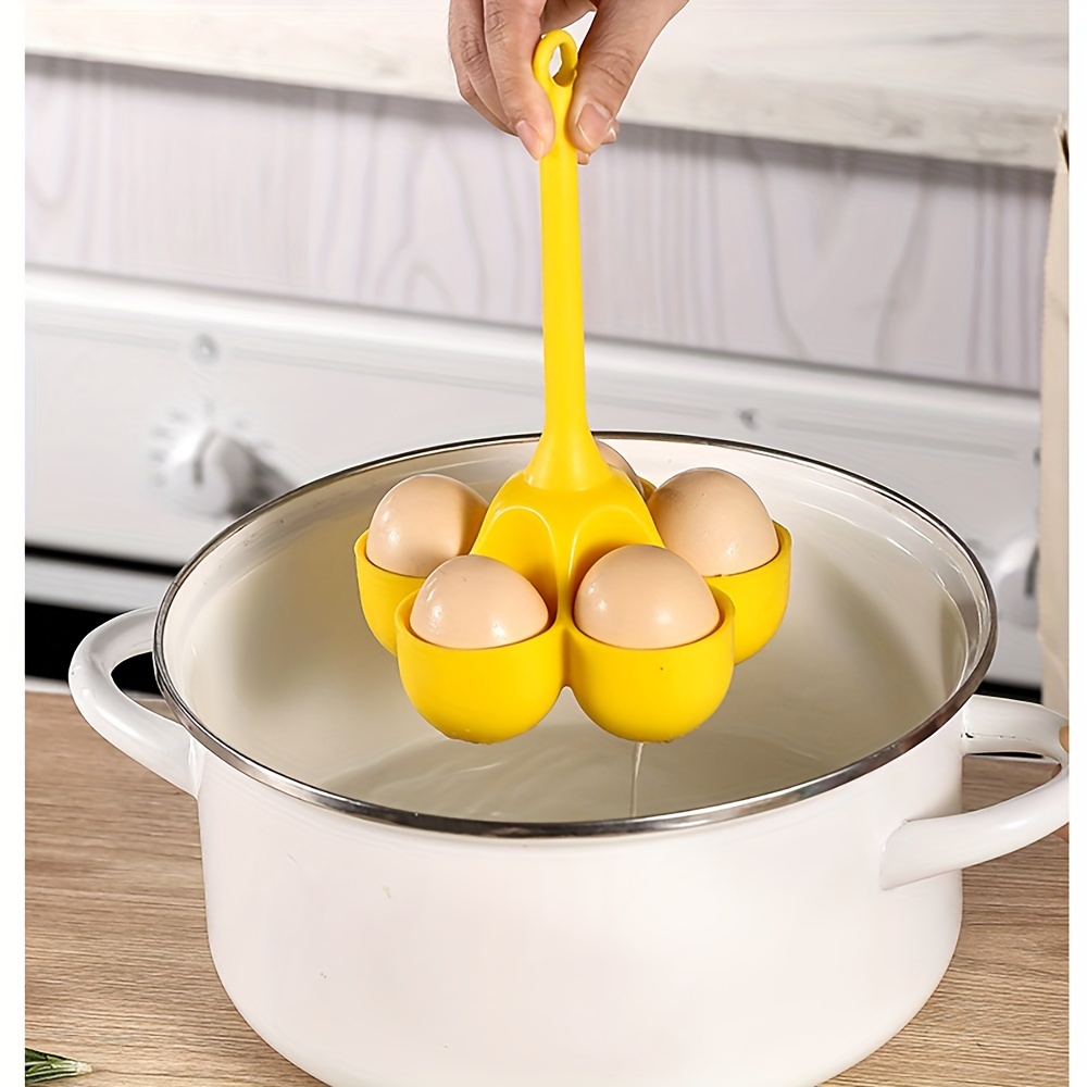 Non stick Silicone Egg Cooker Boiled Eggs Maker Steamer And - Temu