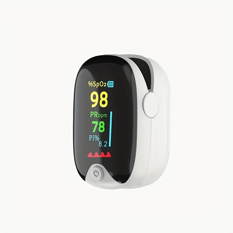 Pulse Oximeter For Finger, Plethysmograph And Perfusion Index And Blood ...