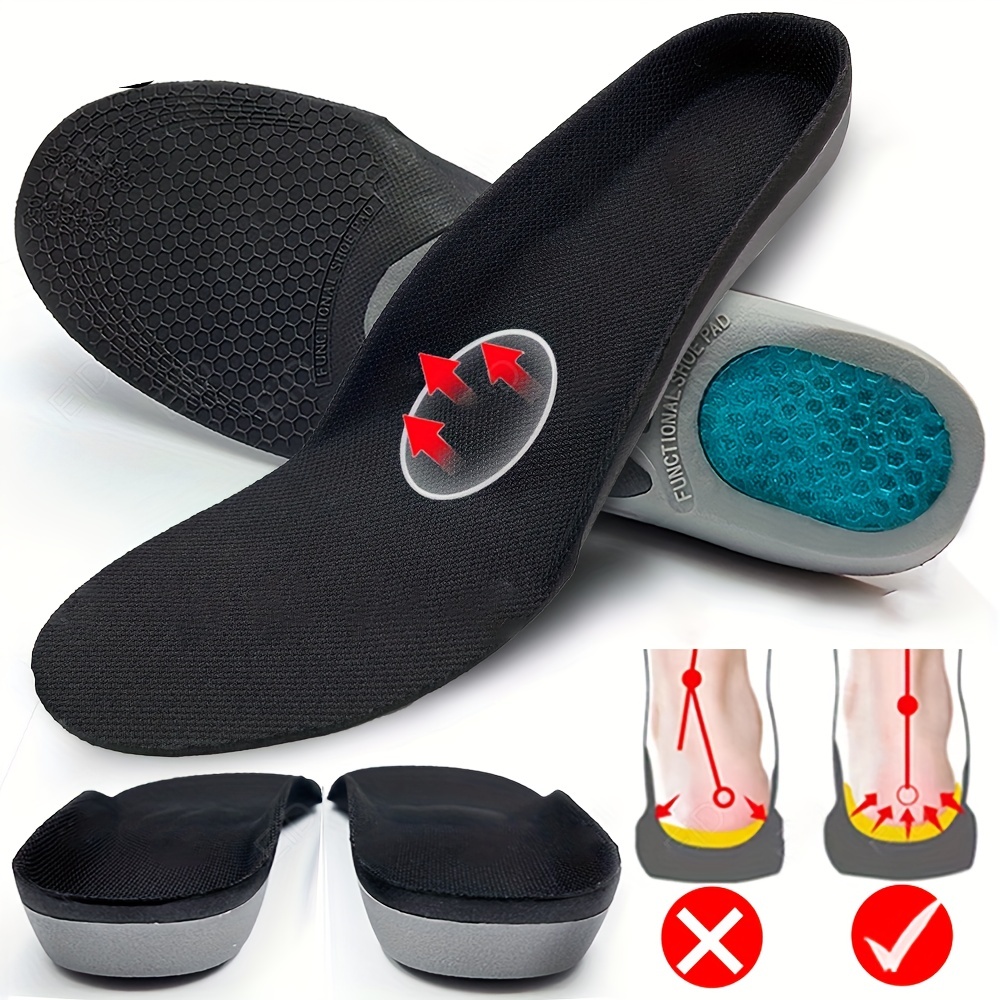 Premium Eva Orthopedic Shoe Insert With Flat Arch Support - Temu Canada