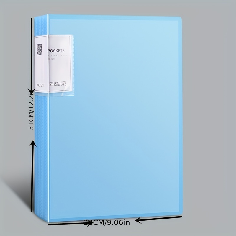 A4 File Folder Picture Book Portfolio Binder Presentation - Temu