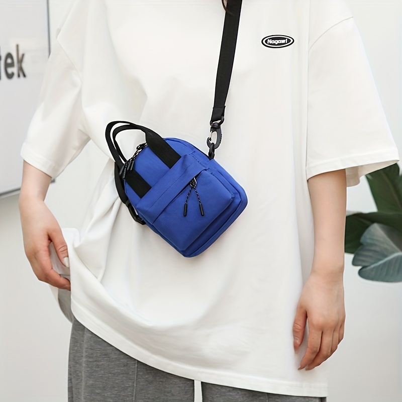 Nylon mini shoulder on sale bag