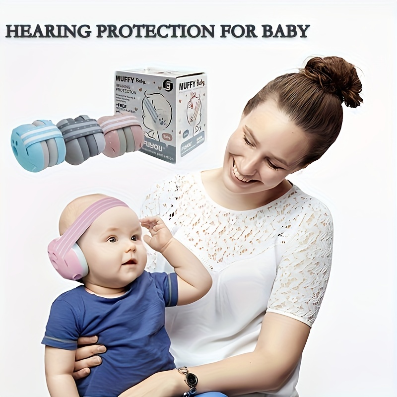 Auriculares con cancelación de ruido para bebés y niños pequeños, orejeras  Mumba para bebés, de 3 a 24 meses en adelante