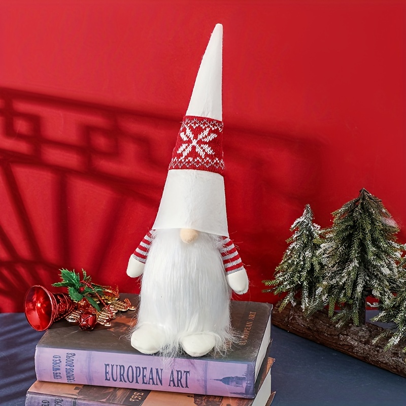 Xmas Faceless Old Man Plush Doll - Christmas Gift & Decoration
