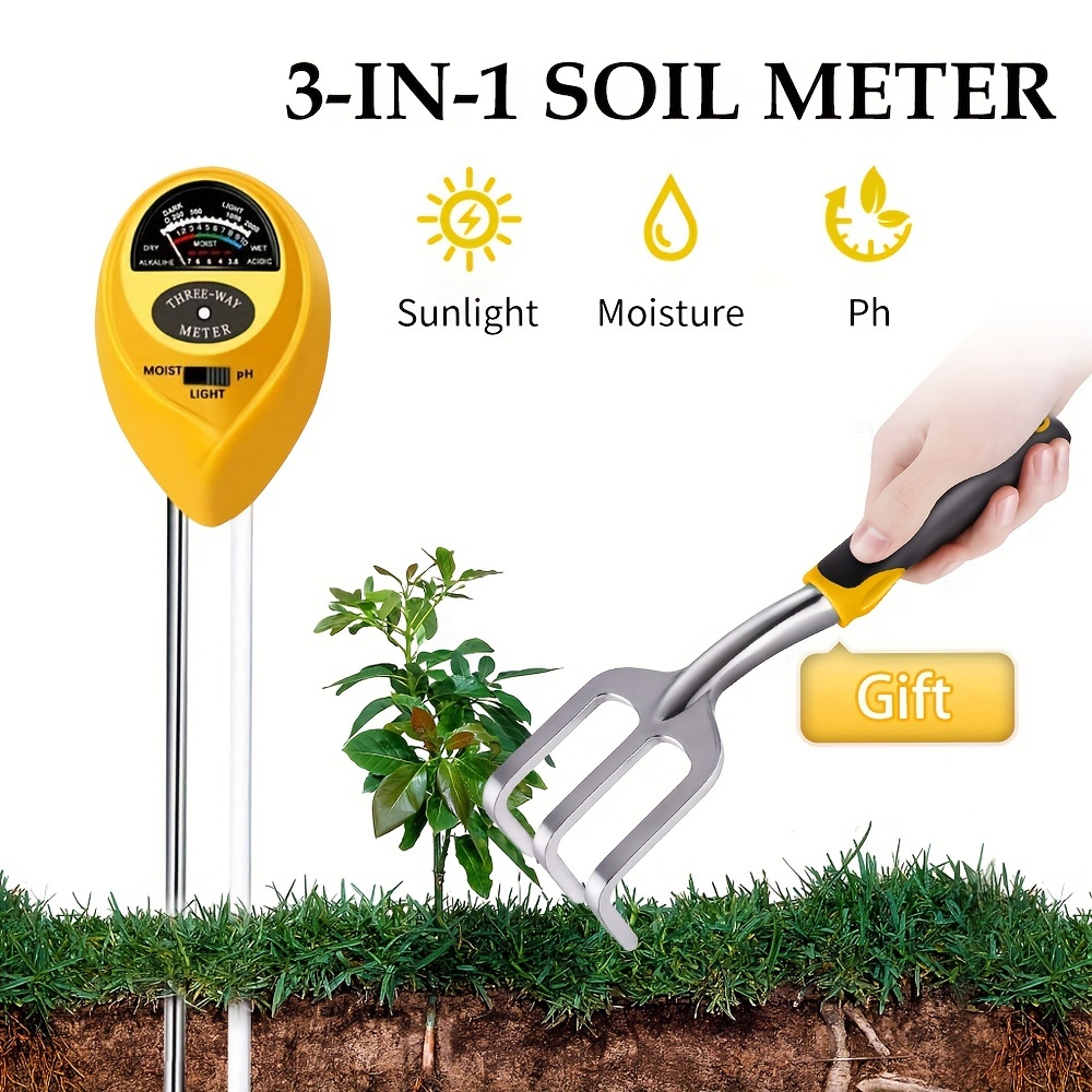 pH Mètre Numérique de Sol - Plant Care Tools