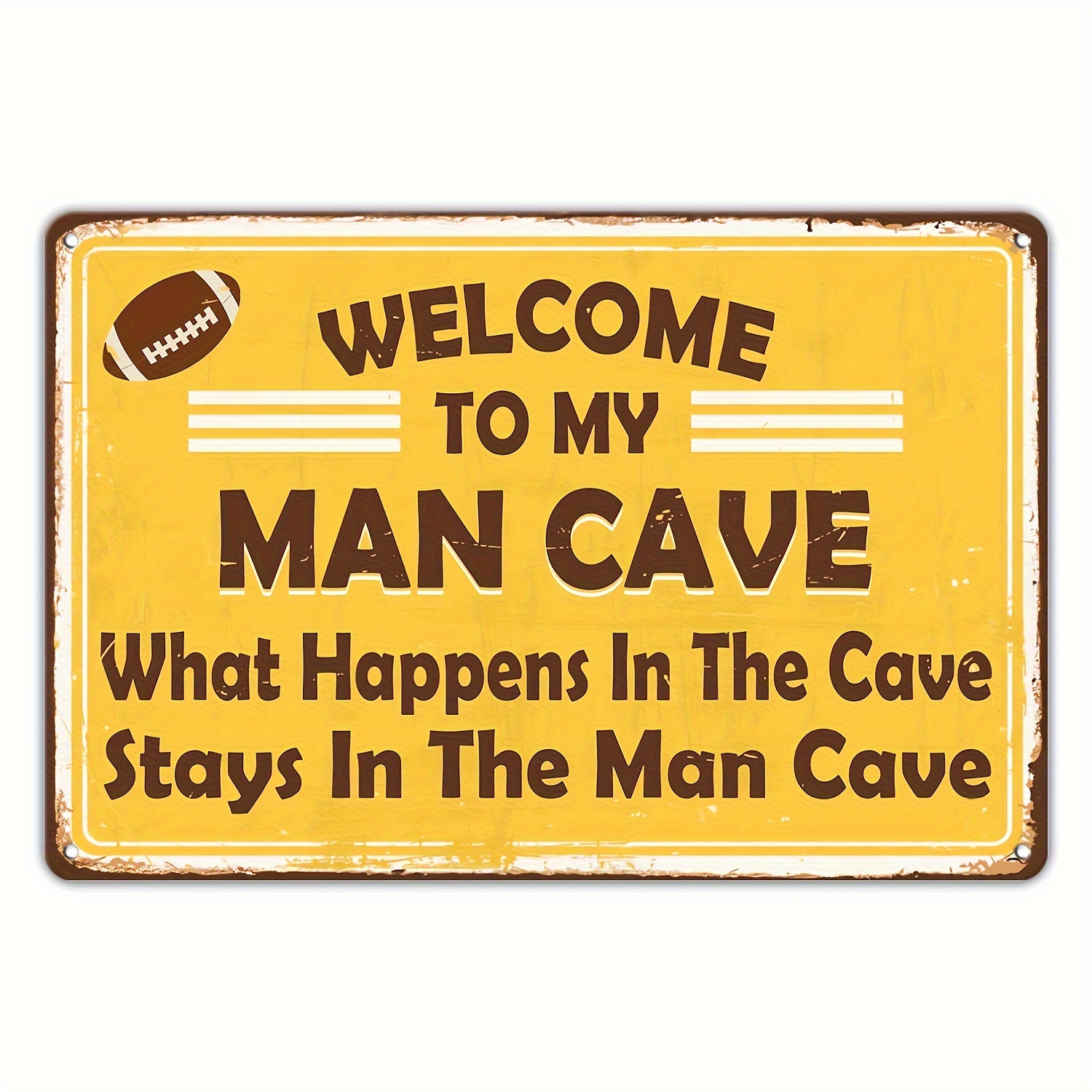 1pc Garage Sign, Man Cave Tool Shed Decor, Gifts For Men, Dad, 12x8 Inches  Aluminum Metal Sign