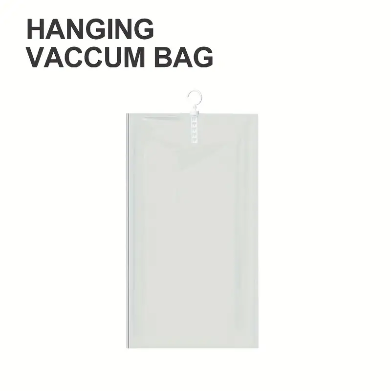 Hanging Vacuum Compression Bag, Down Jacket Special Air Pumping