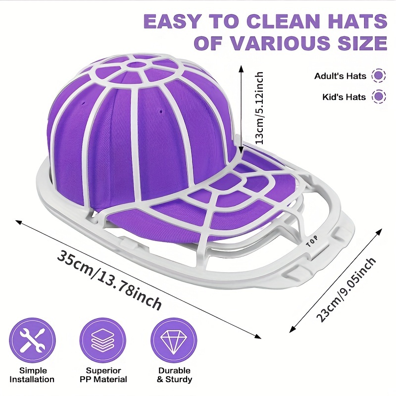Hat Washer For Washing Machine Baseball Hat Cleaner - Temu