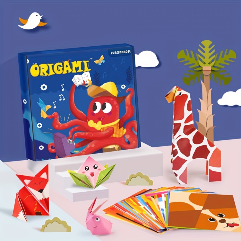 Children's Diy Fun Handmade Three dimensional Origami Book - Temu