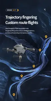 brushless drone optical flow positioning foldable and portable six way band gyroscope two gears fast and slow headless mode details 9