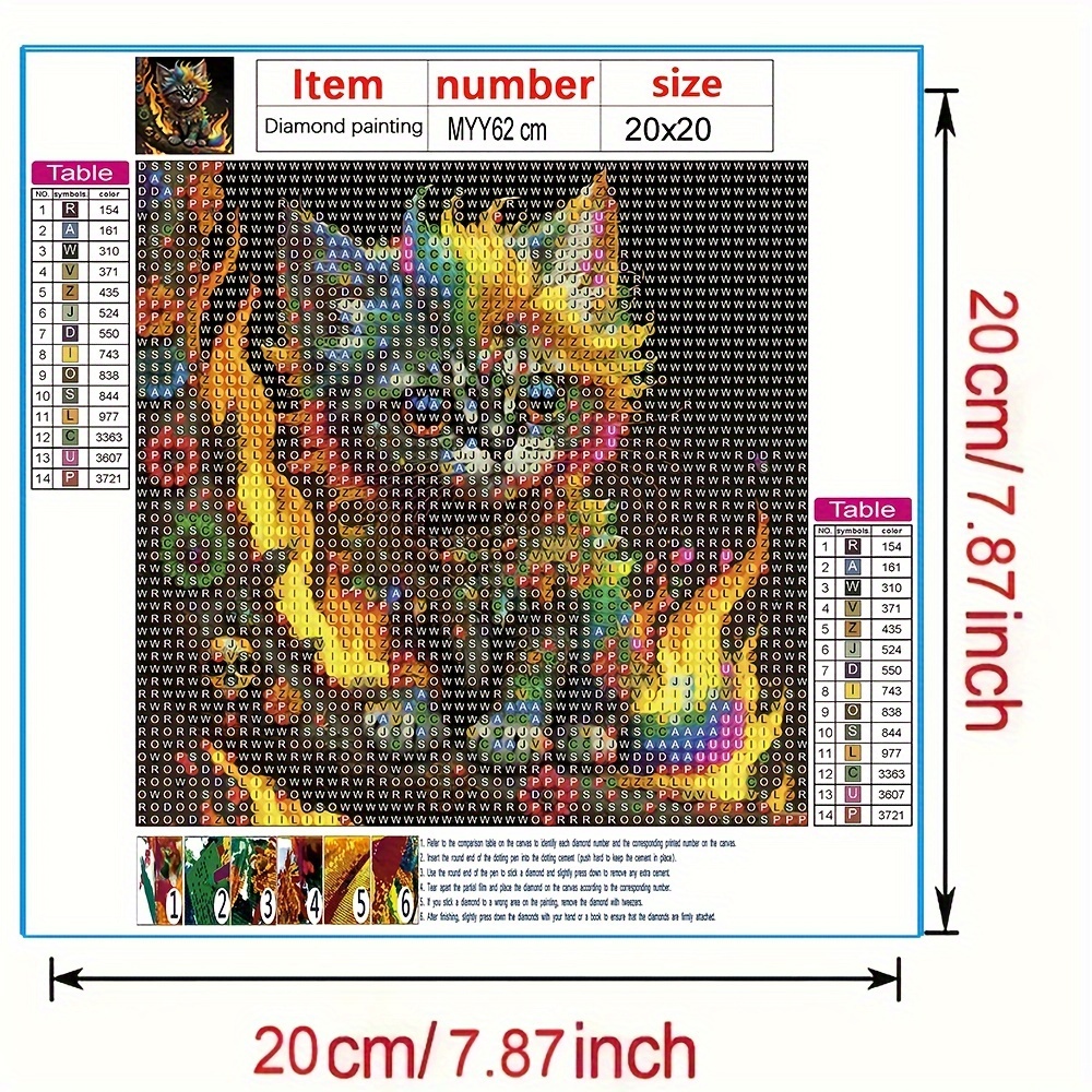 Round Drill Cat Diy 5d Diamond Painting Set Mosaic - Temu
