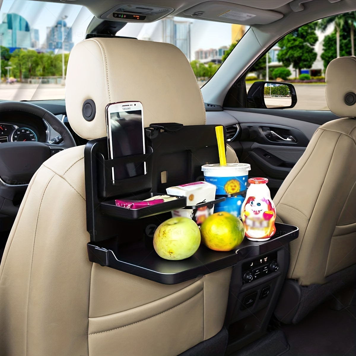 Faltbarer Auto-Rücksitz-Food-Tray-Tisch, Multifunktionaler Tragbarer  Schreibtisch Für Den Fahrzeugsitz, Essensorganizerhalter Für Mahlzeiten