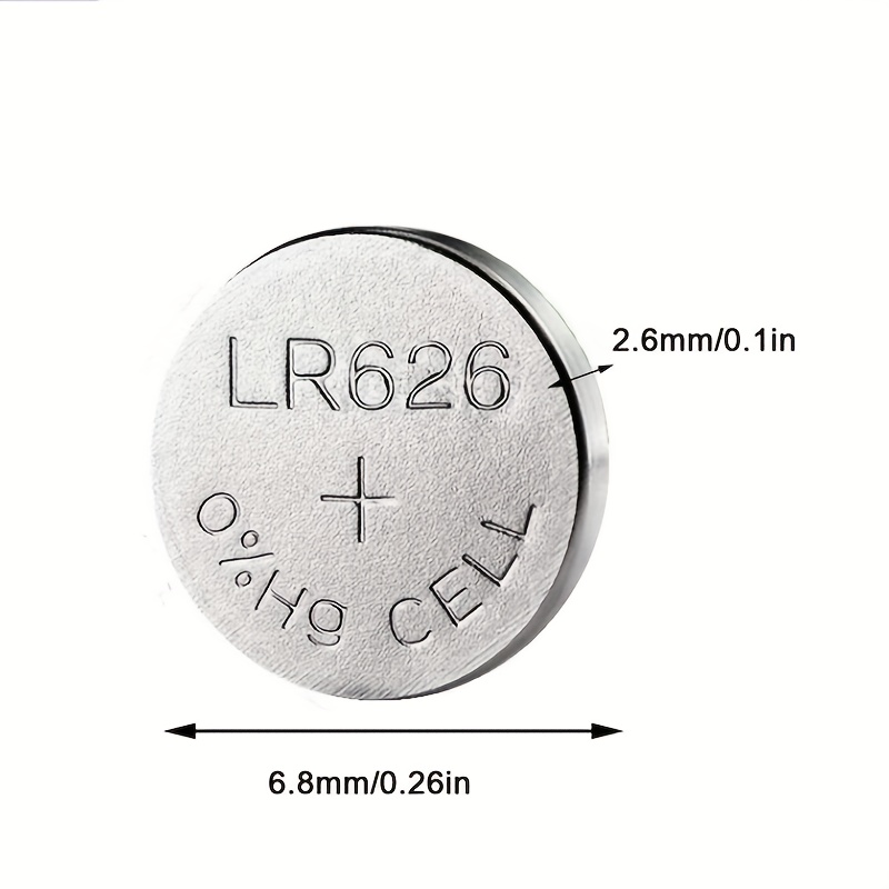 LR626 Batteries LR66 377 AG4 G4 1.5V Alkaline Button Cell Watch Batteries  100 Pcs