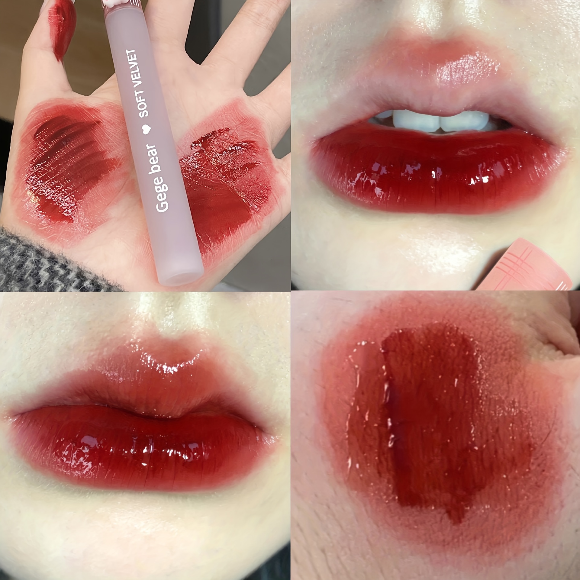 Moisturizing Lip Gloss Pets Package Long-lasting Glossy Jelly Pl