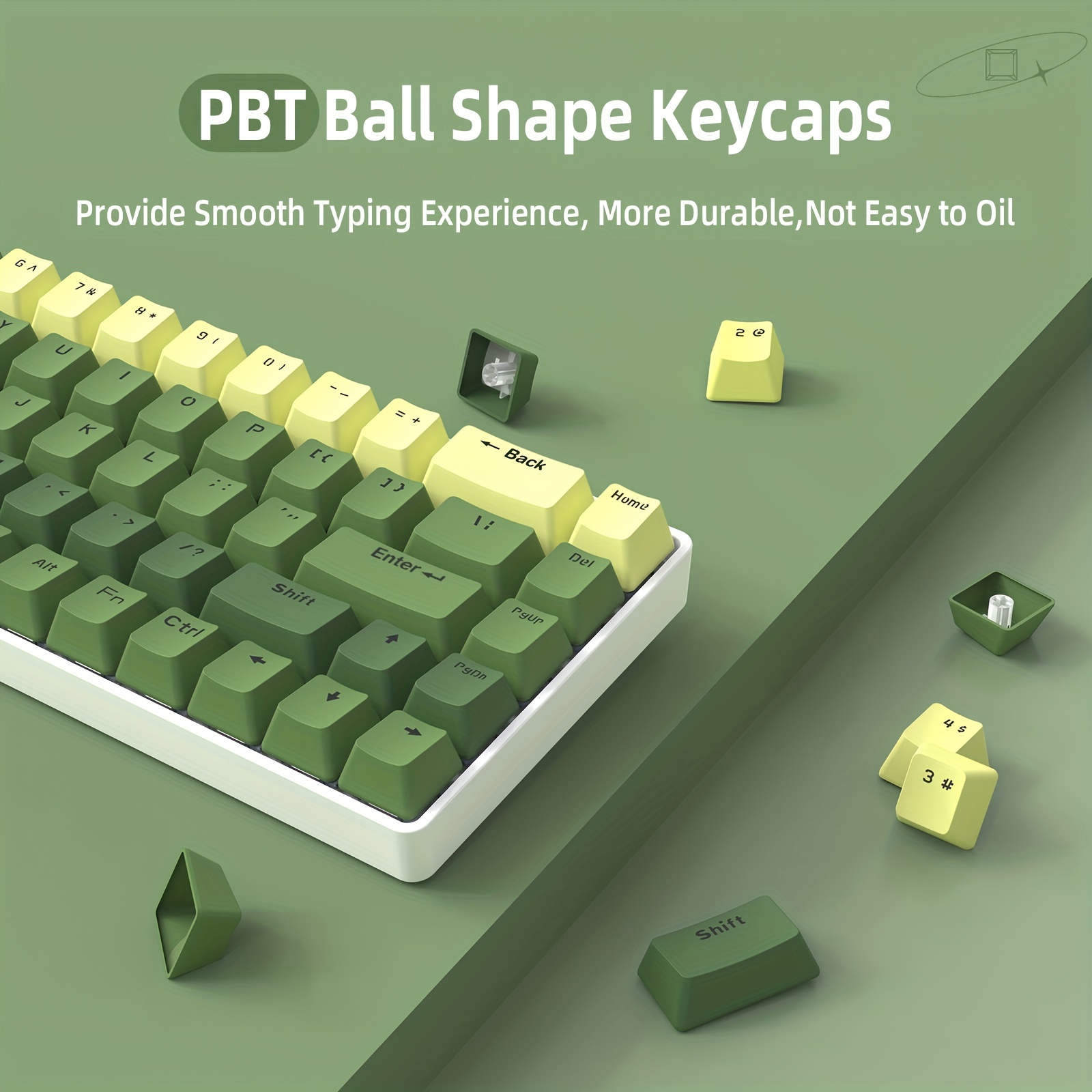 Double Shot KSA PBT Keycap Full Keycap Set