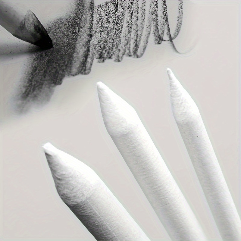Blending Stumps And Paper Art With Pencil Sharpener Pointer - Temu