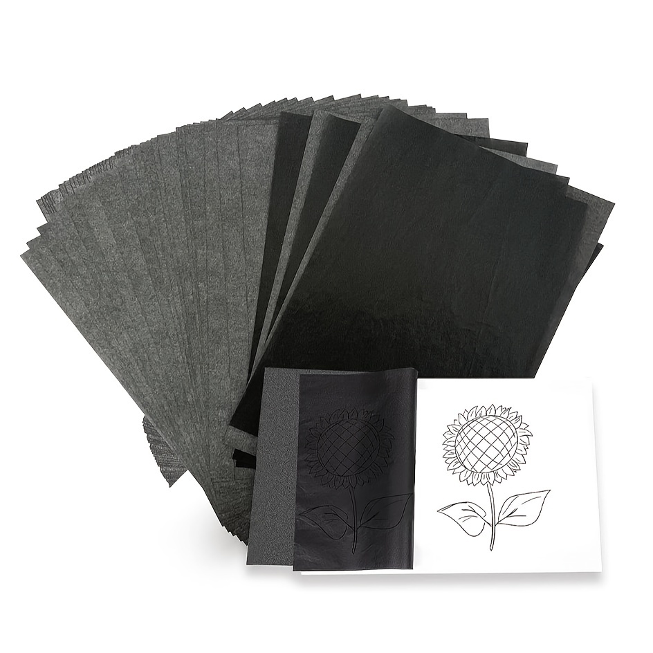 Graphite Paper Black Carbon Paper Graphite Transfer Paper - Temu