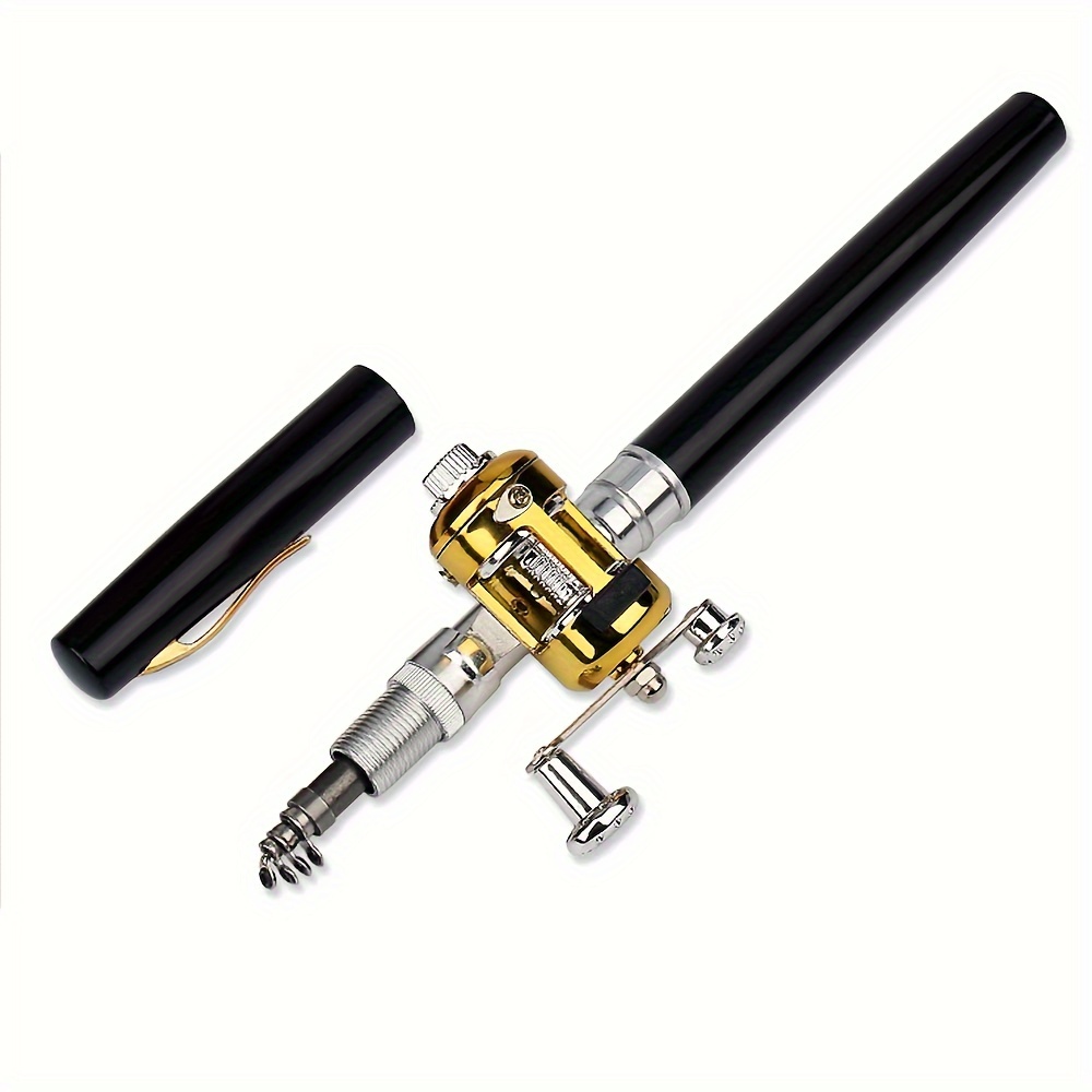 Pocket Size Fishing Rod Pen Style Fishing Pole And Reel - Temu Germany