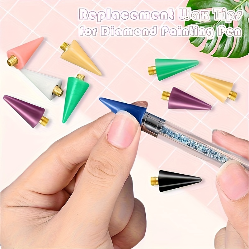 Replacement Wax Tips Diamond Painting Pen Replacement Wax - Temu