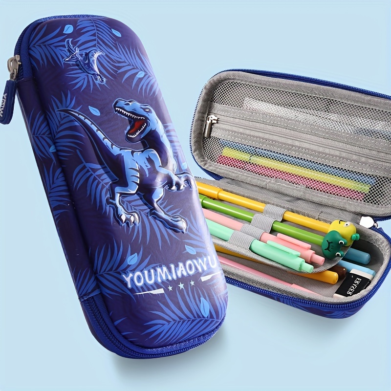 High Capacity Zipper Pens Pencil Case- Multi-Functional Stationery