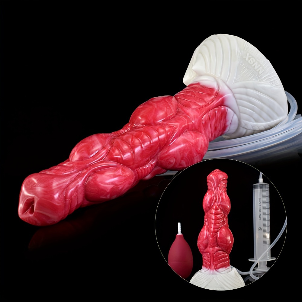 Realistic Wolf Dildo Animal Big Knot Huge Ejaculation Penis Temu