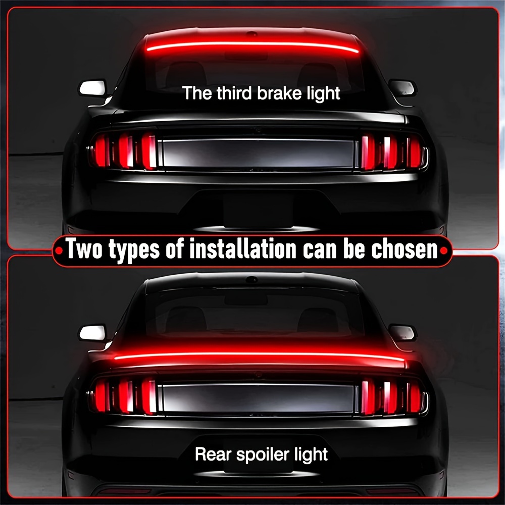 Bande lumineuse LED de voiture kit d'éclairage LED de coffre - Temu Belgium