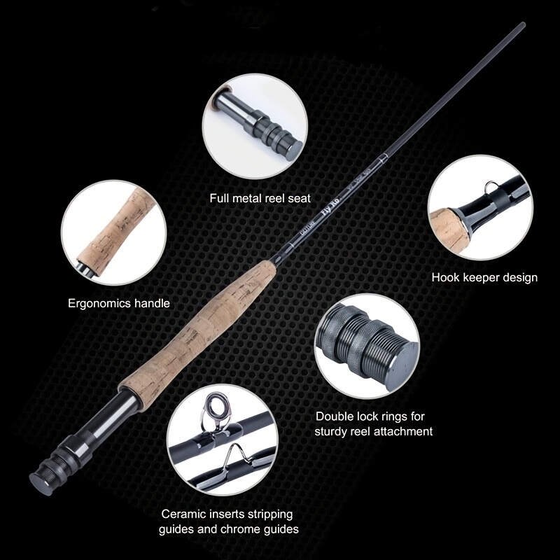 Goture Fly Fishing Rod Lightweight Carbon Fiber Rod Trout - Temu Canada