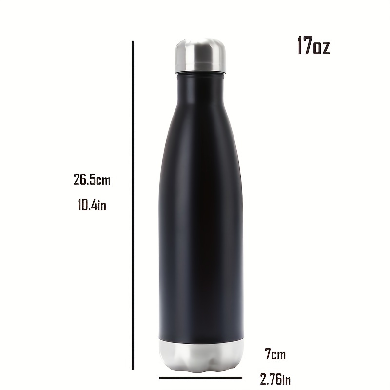 Cola Bottle Double Walled Stainless Steel Vacuum Insulated - Temu